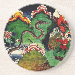 Mythologisches Dragon Getränkeuntersetzer