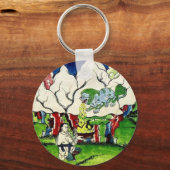 Mythologisches Dragon Schlüsselanhänger (Vorderseite)