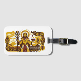 Mythology Batak (Mulajadi na Bolon) Gepäckanhänger