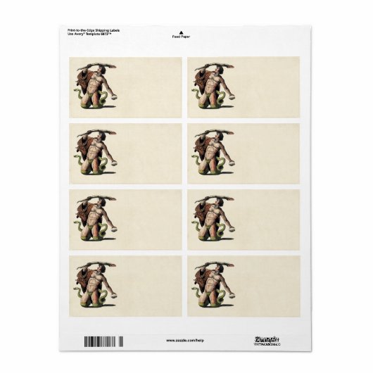 Mythology Educational Plate (Vorne)