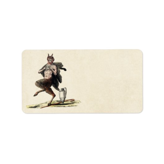 Mythology Educational Plate Adressaufkleber (Vorne)