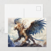 Mythology Griffin Griffin Postkarte (Vorne/Hinten)