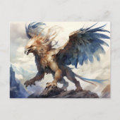 Mythology Griffin Gryphon Postkarte (Vorderseite)