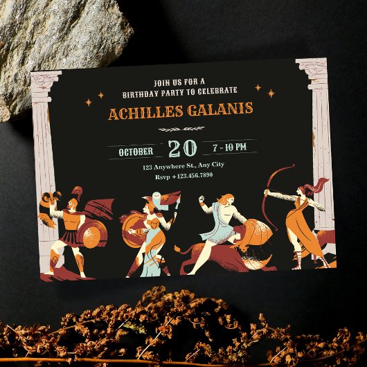 Mythology Heroes Einladung