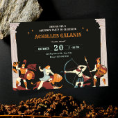 Mythology Heroes Geburtstag Einladung