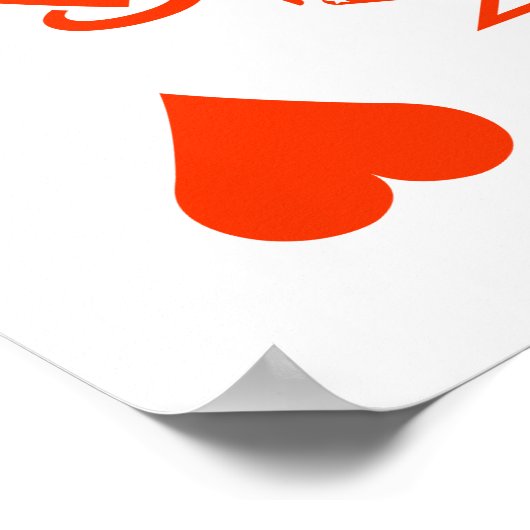 Mythos Astarte Queen of Hearts Poster (Ecke)