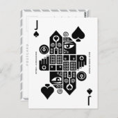 Mythos Belus Jack Spades Postkarte (Vorne/Hinten)