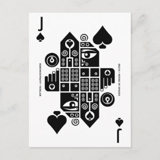 Mythos Belus Jack Spades Postkarte