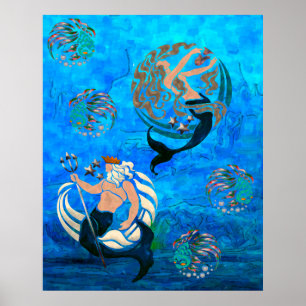 Mythos der neuen Epoche der Kunst des Volkes Poster