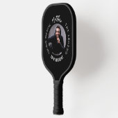 Mythos des Schwarz-weißen Fotos Pickleball Schläger (Links)