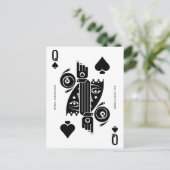 Mythos Kali Königin der Spades Postkarte (Stehend Vorderseite)