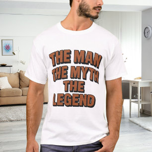Mythos-Legende Name lustige Ziegelmauer T-Shirt