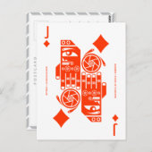 Mythos Mammon Jack von Diamonds Postkarte (Vorne/Hinten)