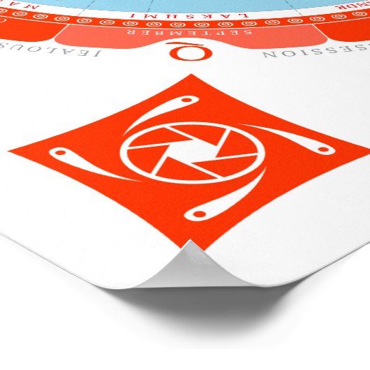 Mythos Mappa Mundi Poster (Ecke)