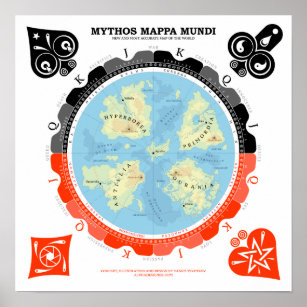 Mythos Mappa Mundi Poster