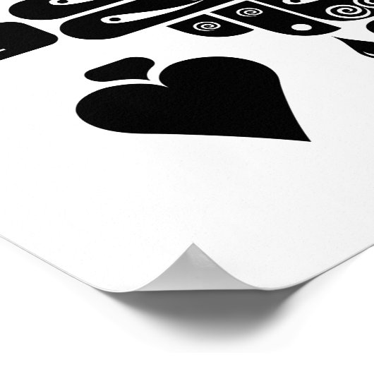 Mythos Osiris King of Spades Poster (Ecke)