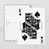 Mythos Osiris King of Spades Postkarte (Vorne/Hinten)