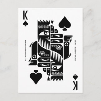 Mythos Osiris King of Spades Postkarte