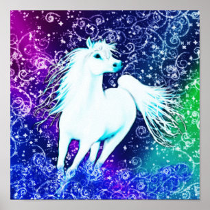 Mythos-Poster des Weißen Horns Poster