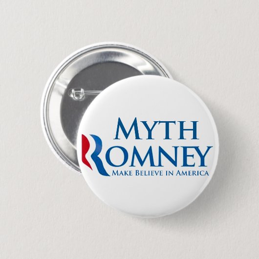 Mythos Romney Button (Vorne & Hinten)