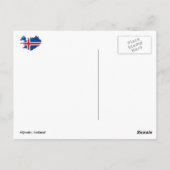 Mývatn, Island Postkarte (Rückseite)