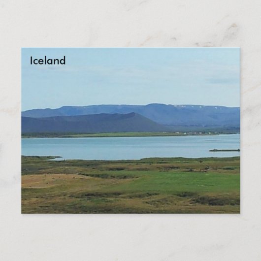 Mývatn, Island Postkarte (Vorderseite)