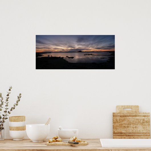 Myvaton-Sonnenuntergangspposter Poster (Küche)