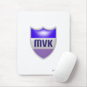 MyVirtualKingdom Schild Mousepad - Weiß (Mit Mouse)