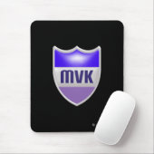 MyVirtualKingdom Shield Mousepad - Schwarz (Mit Mouse)