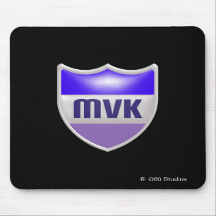 MyVirtualKingdom Shield Mousepad - Schwarz