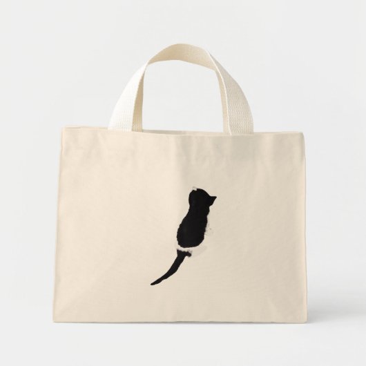 Myxa: Ein winziges Kitsch auf einer winzigen Tasch Mini Stoffbeutel (Vorne)