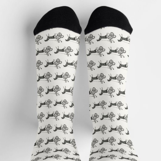 Myzenisch-griechisch Inspirierte Charioteers Socks Socken (Oben)
