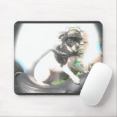 Mz. Sassy Biker Babe Mousepad (Mit Mouse)