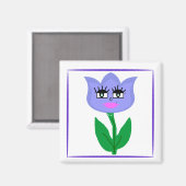 Mz Tulip-Magnet Magnet (Vorderseite/Rückseite)