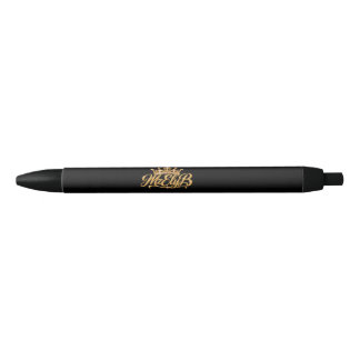 MzElyB Signature Gold Crown Black Stift