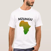 mzungu afrika T-Shirt (Vorderseite)