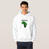 Mzungu in Afrika Hoodie (Vorne ganz)