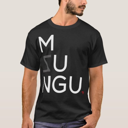 Mzungu T-Shirt (Vorderseite)