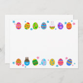 【Nタエ グ横スと兎Jänner Feiertagskarte (Vorne/Hinten)