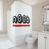 n00b duschvorhang (Beispiel)