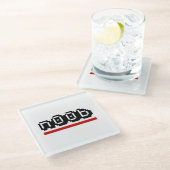 n00b glasuntersetzer (Schrägansicht)