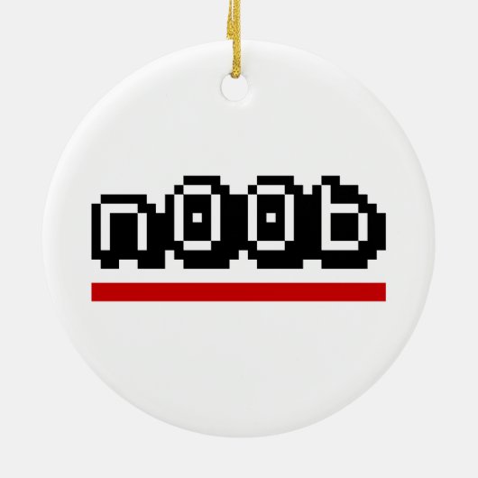 n00b keramik ornament (Hinten)