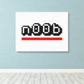 n00b leinwanddruck (Insitu (Holzboden))