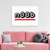 n00b leinwanddruck (Insitu (Wohnzimmer))