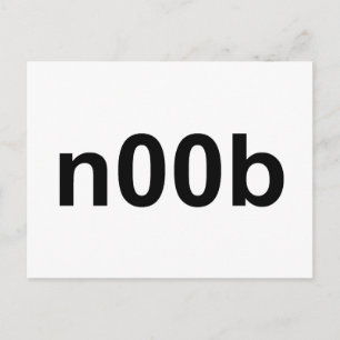 n00b postkarte