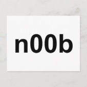 n00b postkarte (Vorderseite)