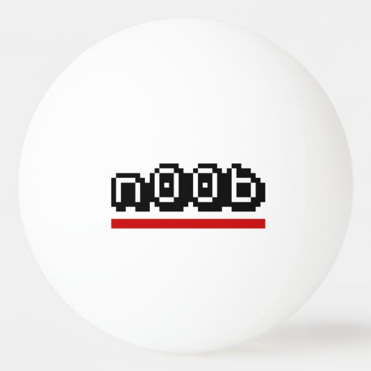 n00b tischtennisball (Vorderseite)