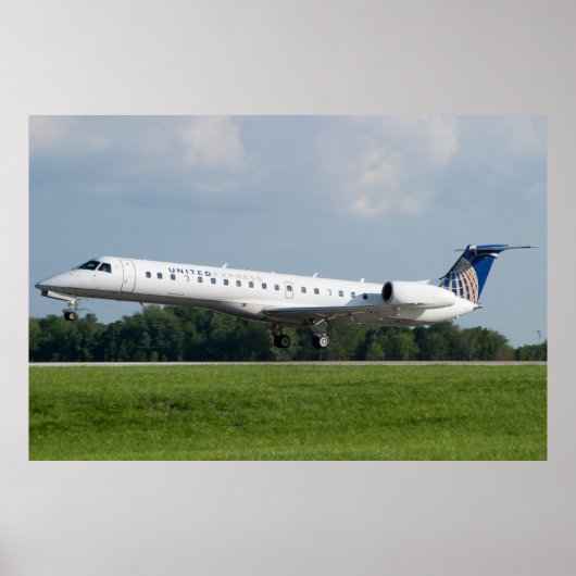 N13958 ERJ-145LR POSTER (Vorne)