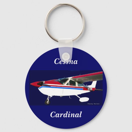 N13HK Portrait, Cessna, Cardinal Schlüsselanhänger (Vorderseite)
