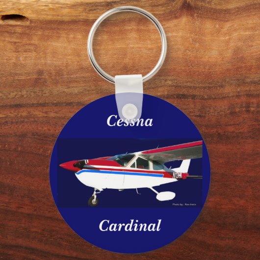 N13HK Portrait, Cessna, Cardinal Schlüsselanhänger (Vorderseite)